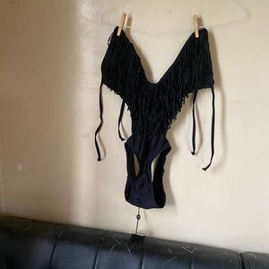 Sassy one piece bathing suit /top